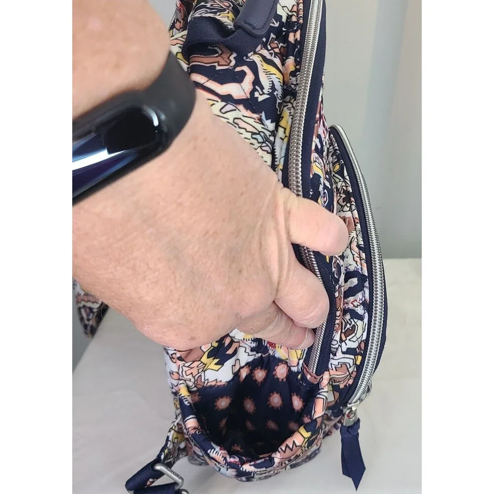Vera Bradley Small Backpack Colorful Versatile Travel School Work Everyday Boho
